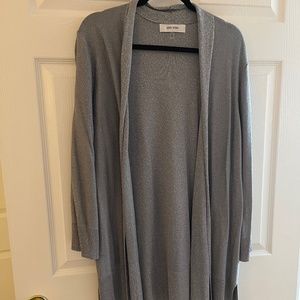 Dressy silver cardigan
